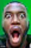Shocked Black Dude - meme generator image preview