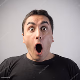 shocked man