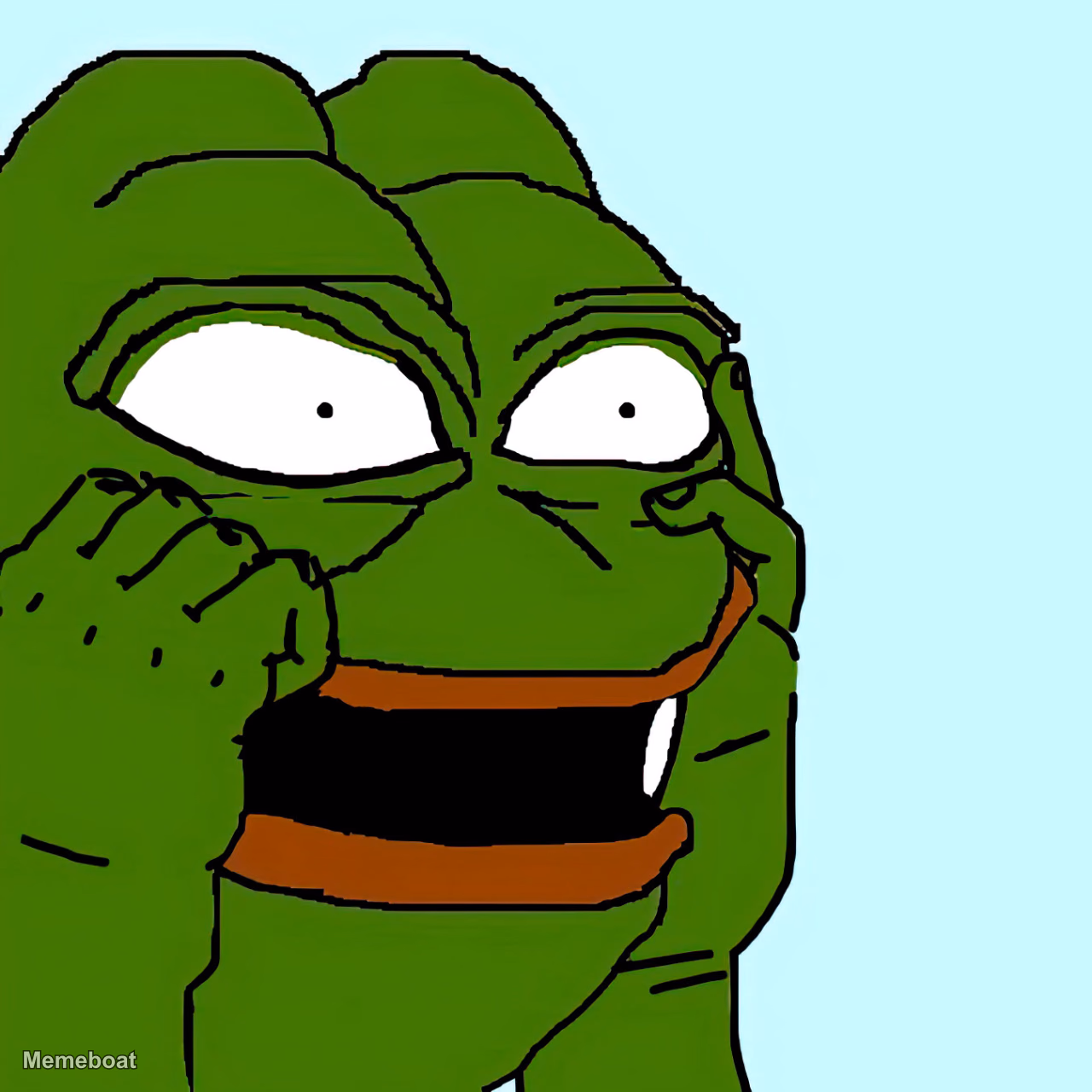 Shocked Pepe - meme generator image preview