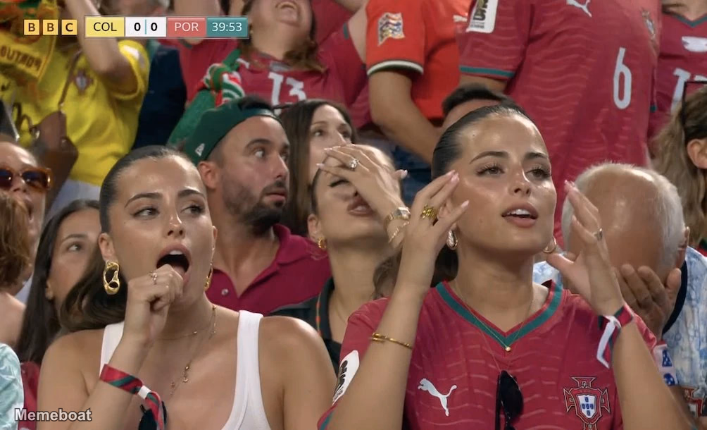 Shocked Portuguese Fans - meme generator image preview
