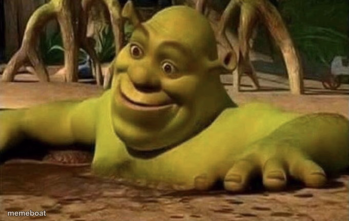 Shocked Shrek - meme generator image preview