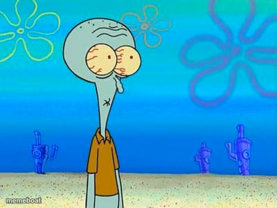 shocked squidward temp - meme generator image preview