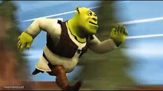 Shrek Running - meme generator image preview