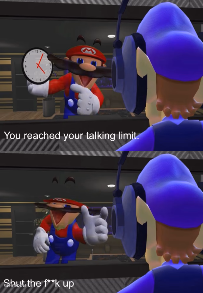 Shut the f**k up - meme generator image preview