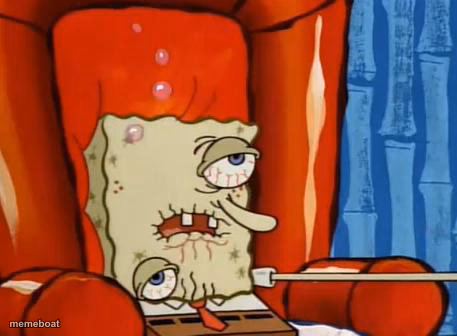 sick spongebob - meme generator image preview