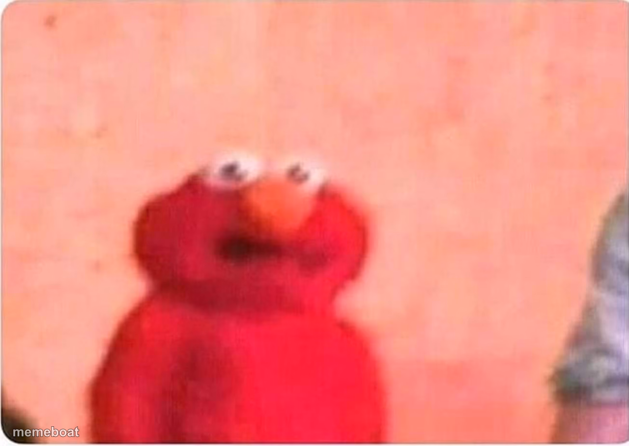 Sickened elmo - meme generator image preview
