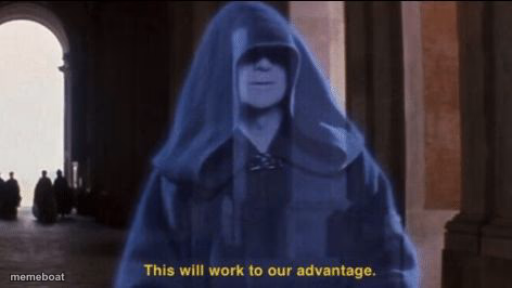 sidious advantage - meme generator image preview