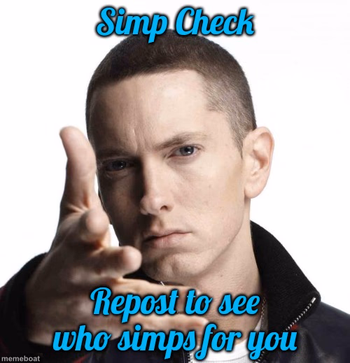 Simp Check - meme generator image preview