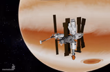 SimpleRockets2 Mir Space Station