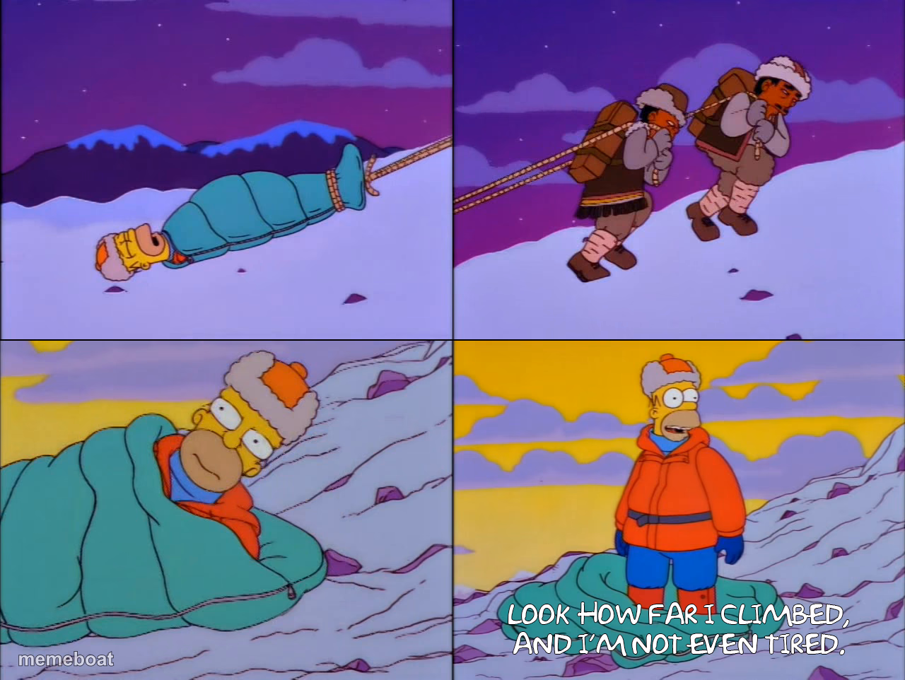 Simpsons I'm not even tired - meme generator image preview