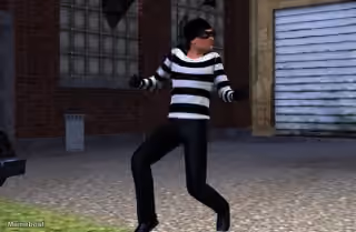 Sims Burglar Tip Toe