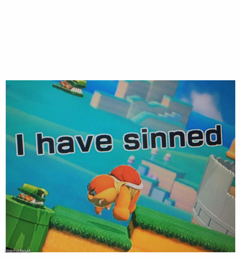 Sin - meme generator image preview