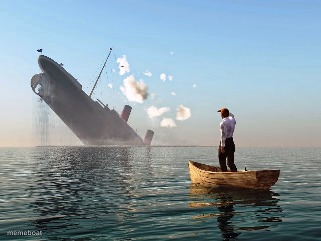 Sinking Ship - meme generator image preview