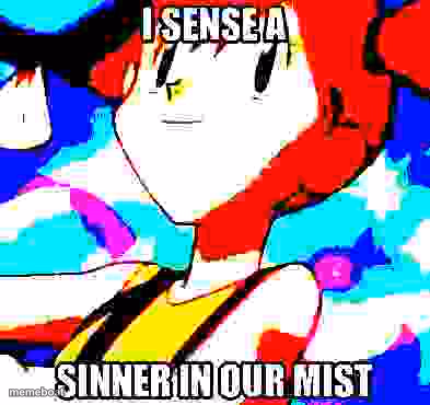 Sinner in our Mist - meme generator image preview