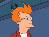 skeptical fry