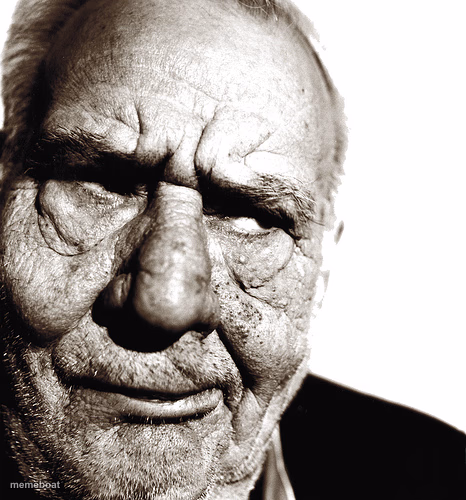 Judgmental Old Man - meme generator image preview