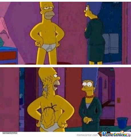 Skinny Homer - meme generator image preview