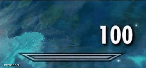 Skyrim skill meme - meme generator image preview