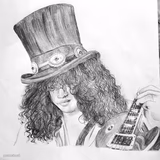 Slash drawing
