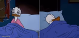 Sleeping Donald Duck