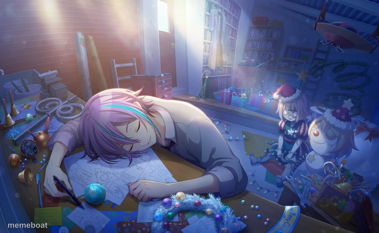 sleepy rui - meme generator image preview