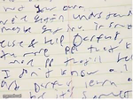 sloppy handwriting