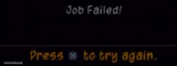 Sly cooper 2 job failed!