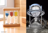 small and big hourglass