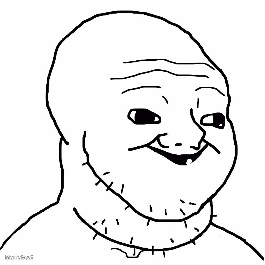 Small Brain Wojak - meme generator image preview
