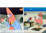 smart and dumb patrick star