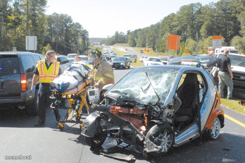 Smart Car Wreck - meme generator image preview