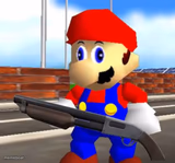 SMG4 Shotgun Mario