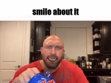 smile about it