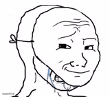 Smiling Mask Crying Man