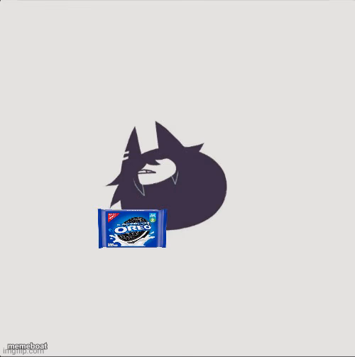 Smol miss circle holding oreos - meme generator image preview