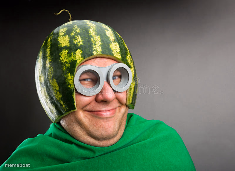 smug watermelon - meme generator image preview