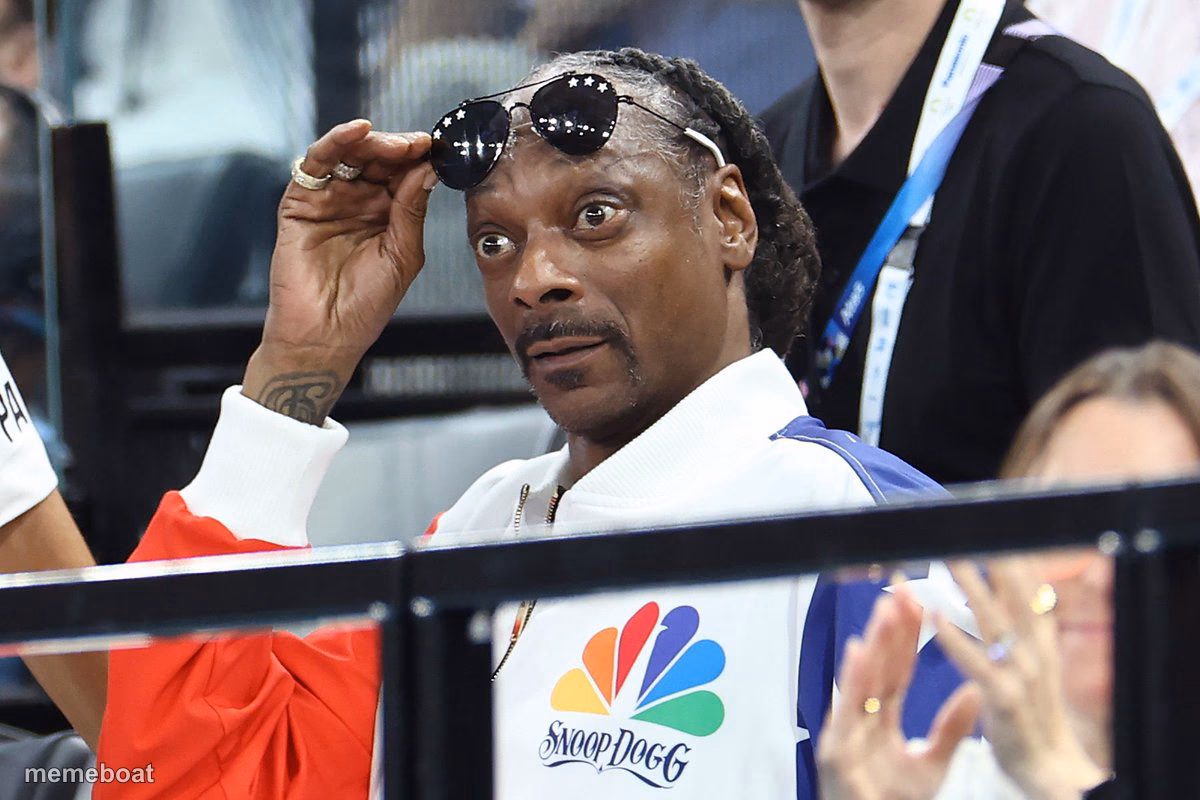 Snoop Dog Olympics Surprised - meme generator image preview