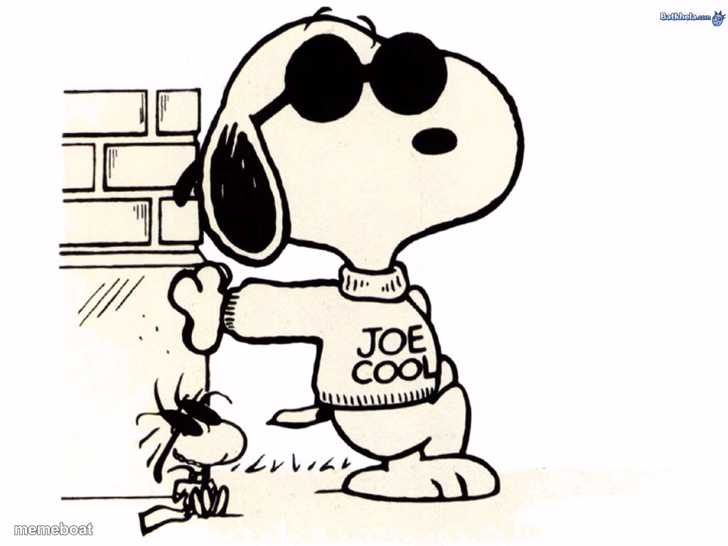 Snoopy Joe Cool - meme generator image preview