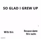 So glad i grew up with this because this damn sucks
