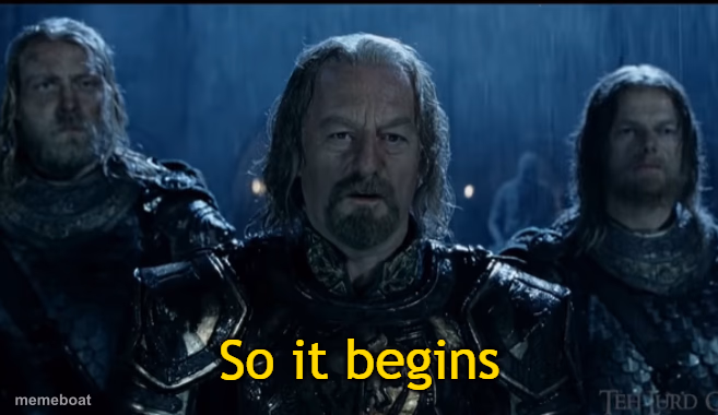 So It Begins - meme generator image preview