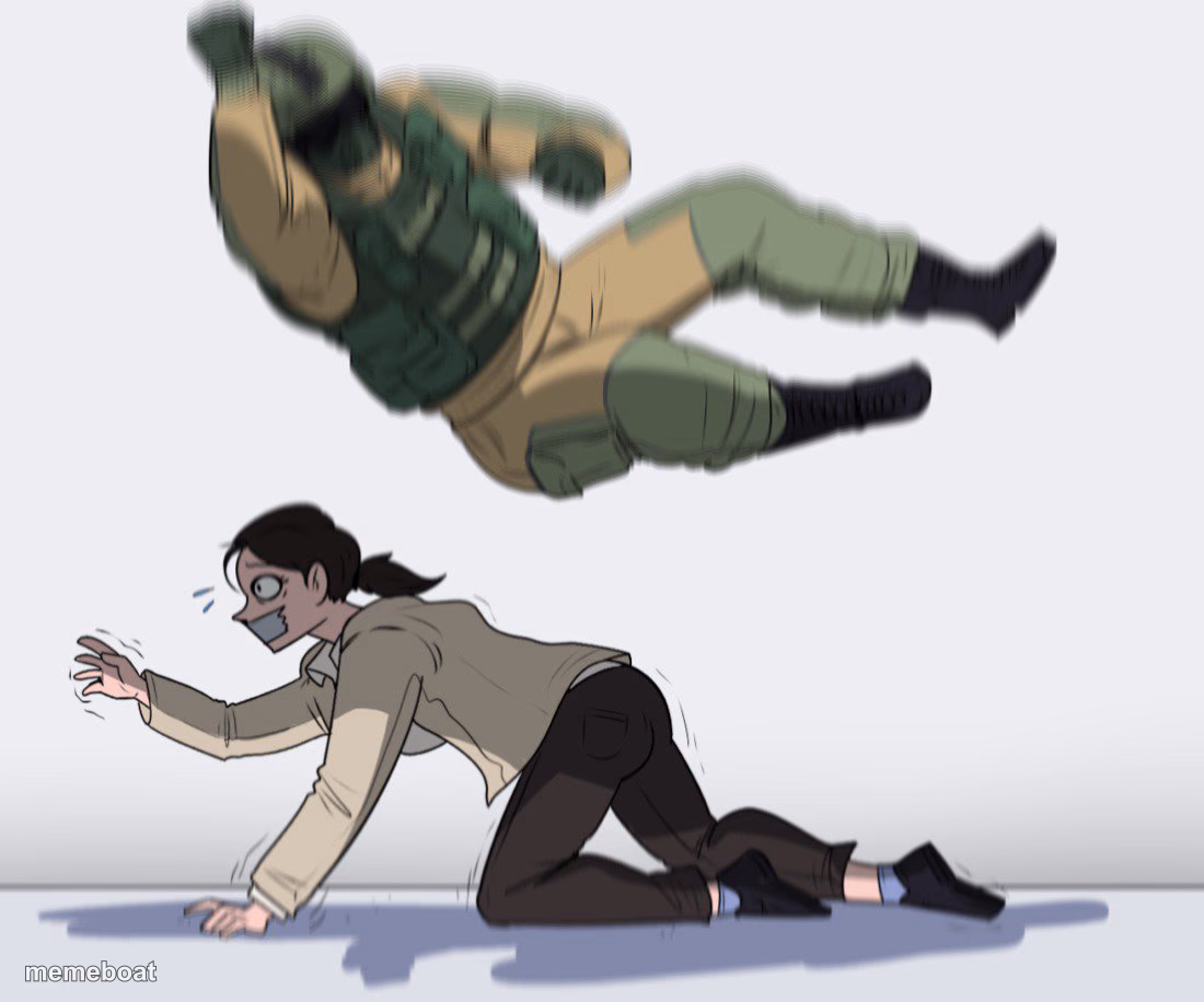 soldier attack - meme generator image preview