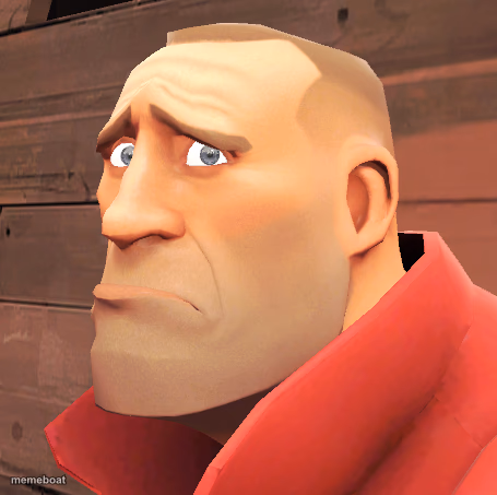 Soldier TF2 sad - meme generator image preview
