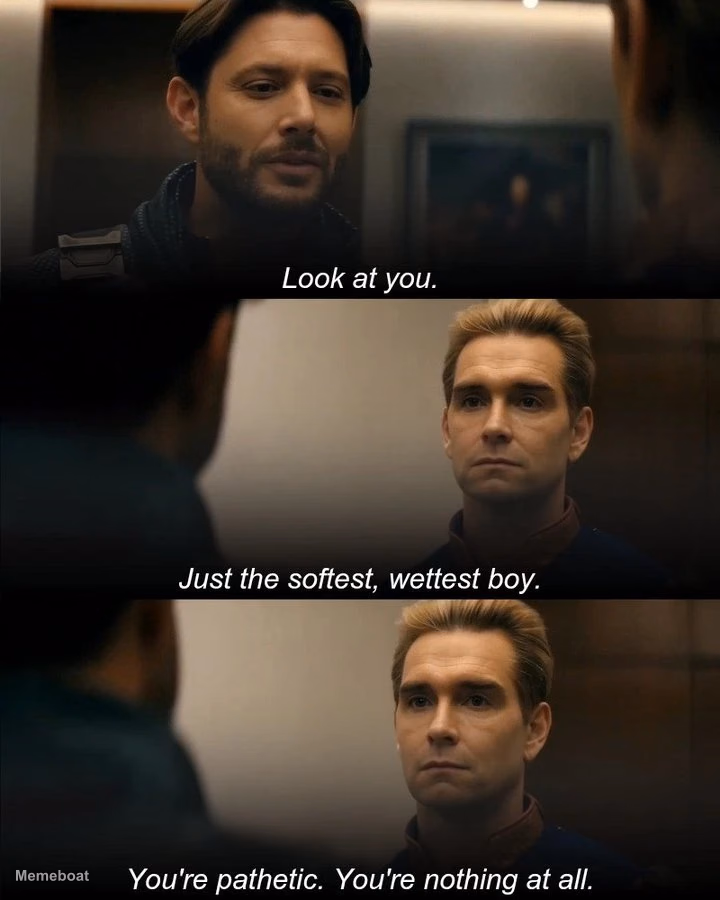 Soldierboy "Softest, Wettest Boy" - 'The Boys' - meme generator image preview