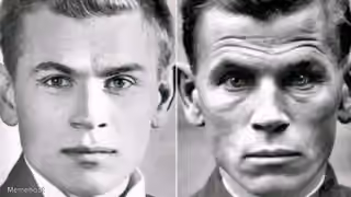 Soldier's Face After Four Years of War