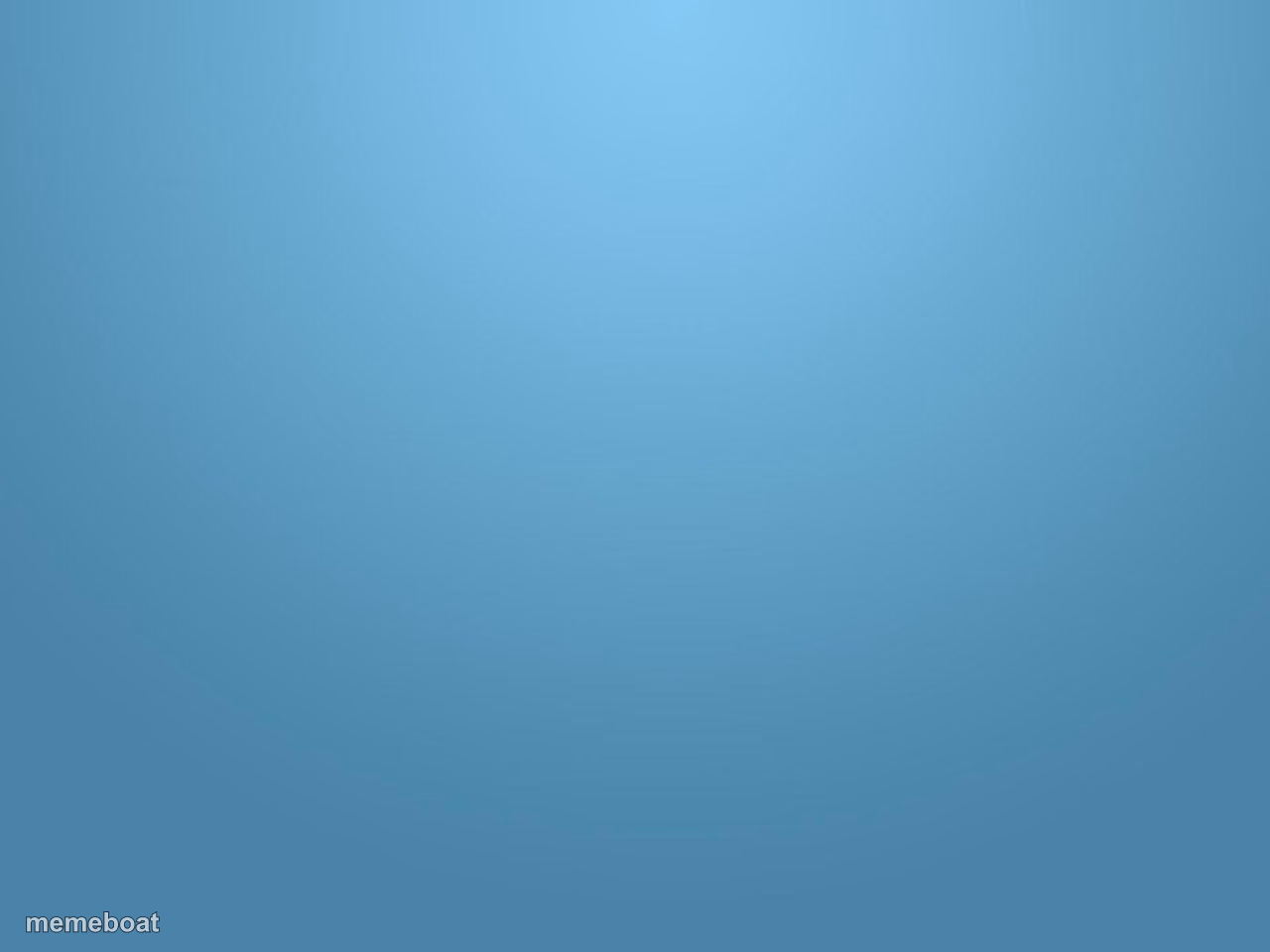 solid blue - meme generator image preview
