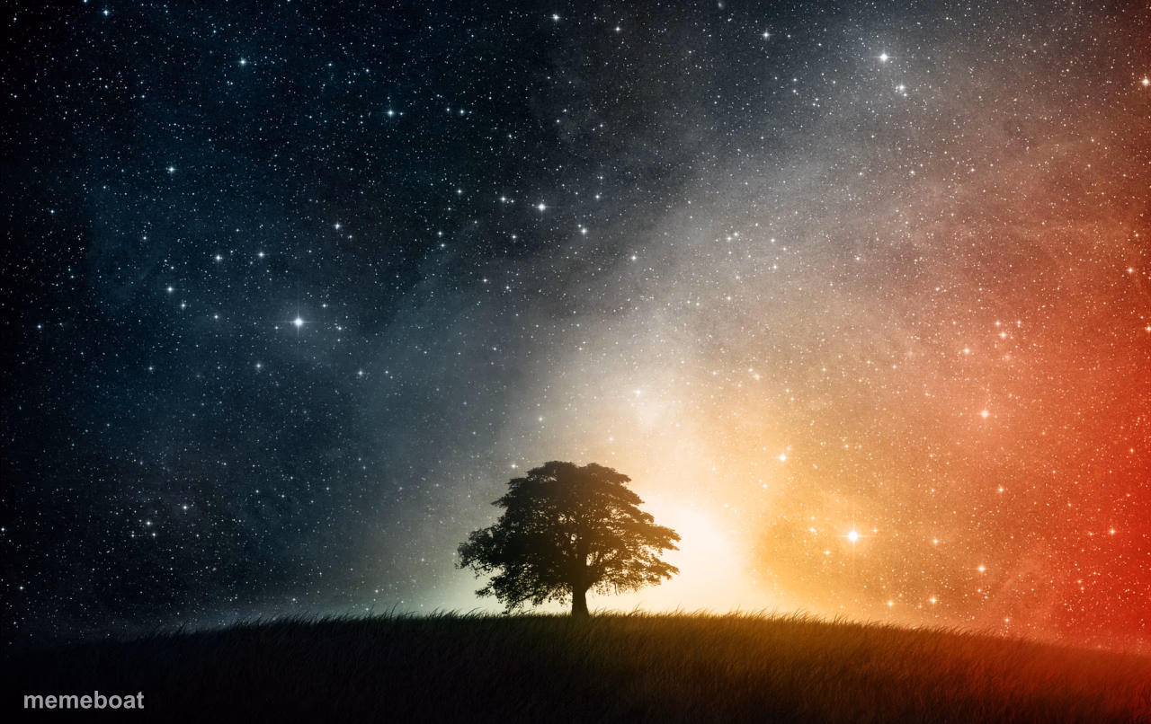 Solitary tree - meme generator image preview