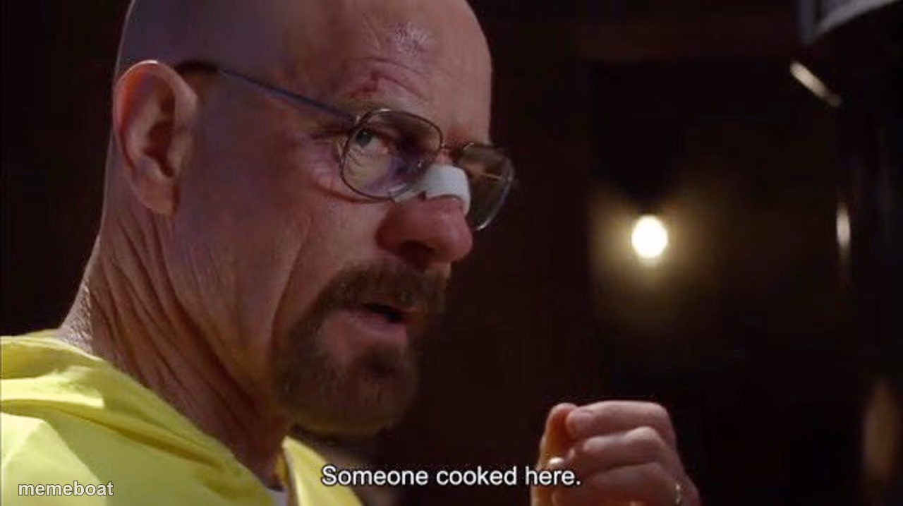 Someone cooked here - meme generator image preview