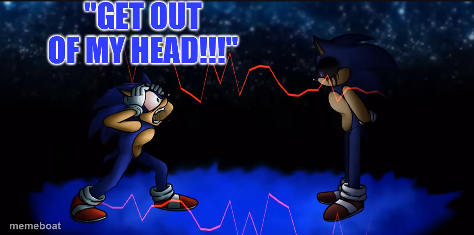 Sonic and Xain - meme generator image preview