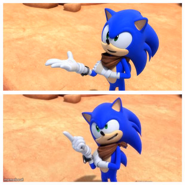 Sonic boom - meme generator image preview