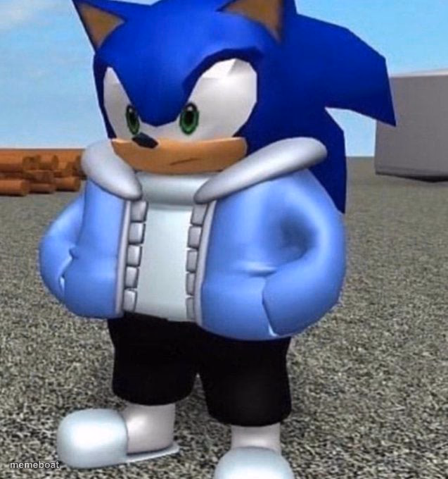 Sonic sans undertale - meme generator image preview